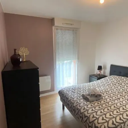 Mulhouse Grand T2 -  La Fonderie -Parking Gratuit Appartement Buitenkant foto